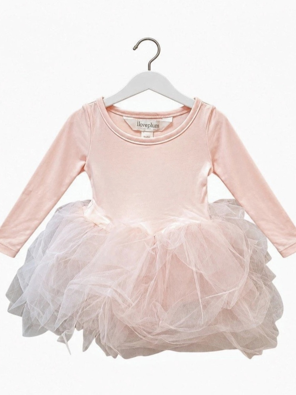 Ballerina iloveplum B.F.F. Tutu Dress Baby Girls 3–6M Shirley Pink NWT